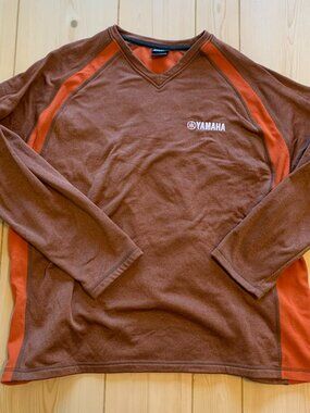 Yamaha Racing Cars Auto Mechanic Sportswear Athletic V-Neck Sweatshirt XXL